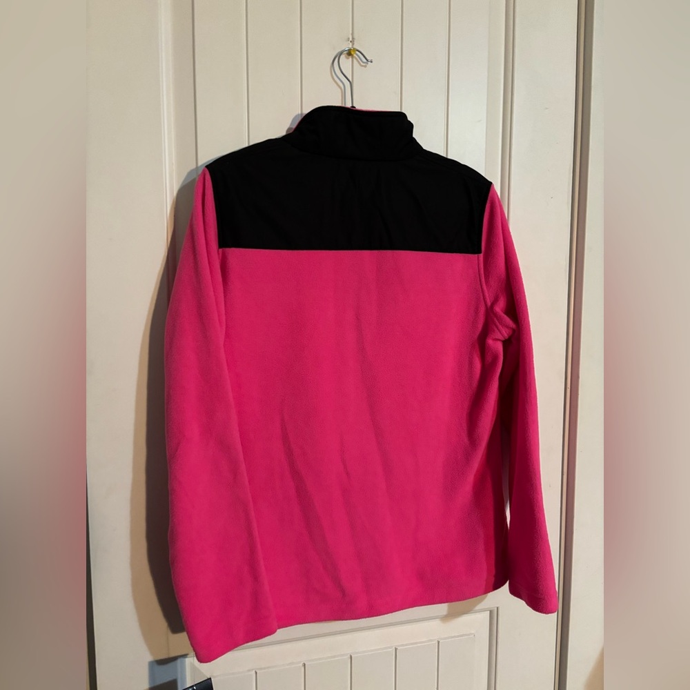 NWT New Balance Fleece Zip-up Sweatshirt Pink Size XL - Picture 7 of 7